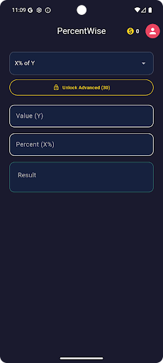 PercentWise screenshot 1